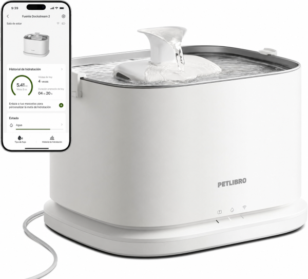 Fuente de Agua para Gatos PETLIBRO Upgrade