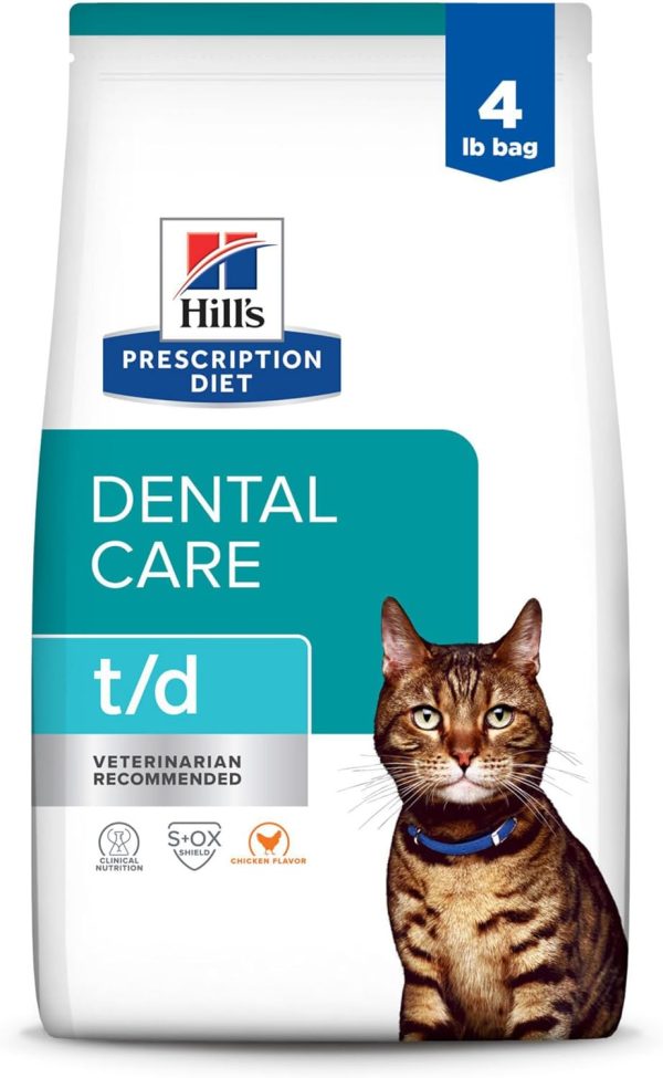 Hill's Prescription Diet t/d Dental Care Dry Cat Food