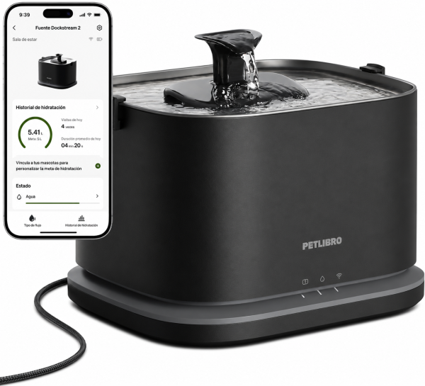 Fuente de Agua para Gatos PETLIBRO Upgrade