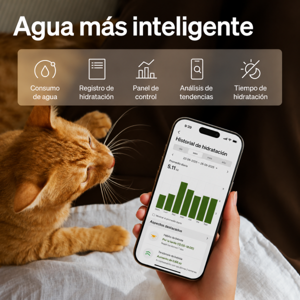 Fuente Inteligente para Gatos PETLIBRO Upgrade a Batería