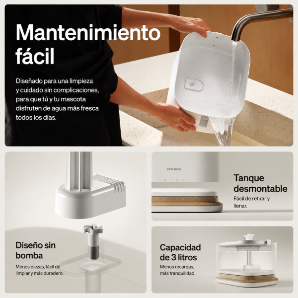 Fuente Inteligente para Gatos PETLIBRO Upgrade a Batería