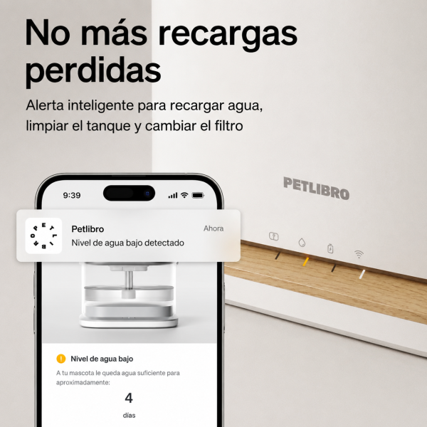 Fuente Inteligente para Gatos PETLIBRO Upgrade a Batería