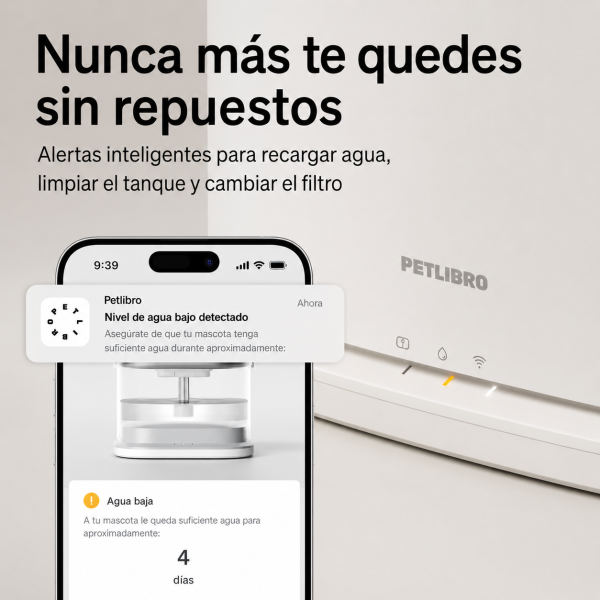 Fuente de Agua para Gatos PETLIBRO Upgrade
