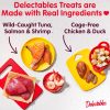Delectables Lickable Treat Stew Wet Cat Treat with Real Chicken & Tuna