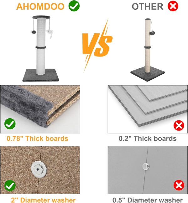 product_image_51 Cat Scratching Post 34 Inches Heavy