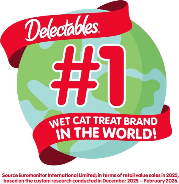 Delectables Lickable Treat Stew Wet Cat Treat with Real Chicken & Tuna