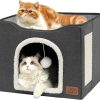 12345 Bedsure Cat Beds for Indoor Cats - Large Cat Cave for Pet