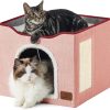 547621 Bedsure Cat Beds for Indoor Cats - Large Cat Cave for Pet