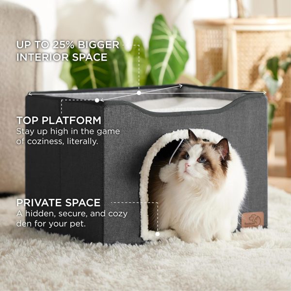 product_image_11 (2) Bedsure Cat Beds for Indoor Cats - Large Cat Cave for Pet