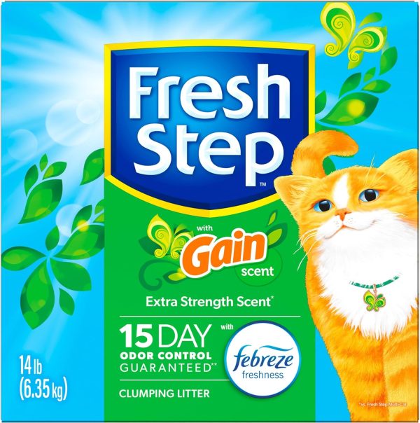 Fresh Step Advanced Odor Shield Multi Cat Clumping Litter with