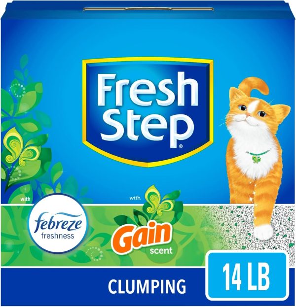 Fresh Step Advanced Odor Shield Multi Cat Clumping Litter with