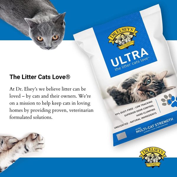 product_image_21 Dr. Elsey's Ultra UnScented Clumping Clay Cat Litter