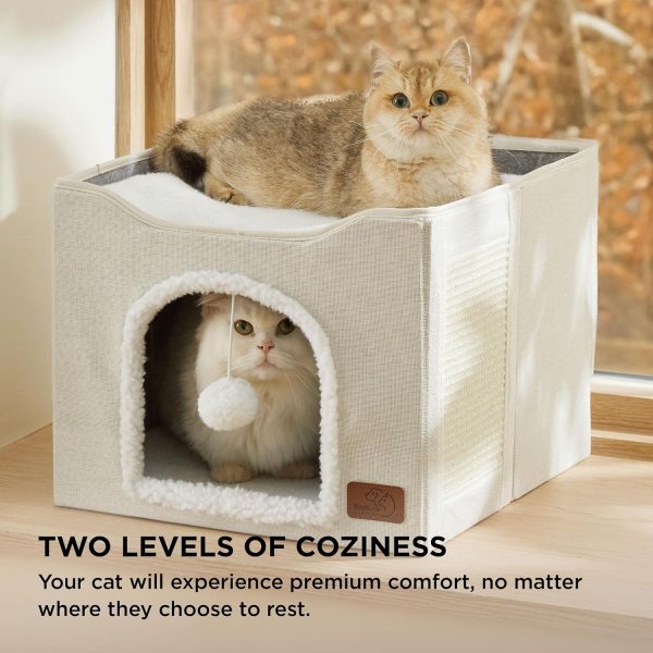 product_image_21 (3) Bedsure Cat Beds for Indoor Cats - Large Cat Cave for Pet