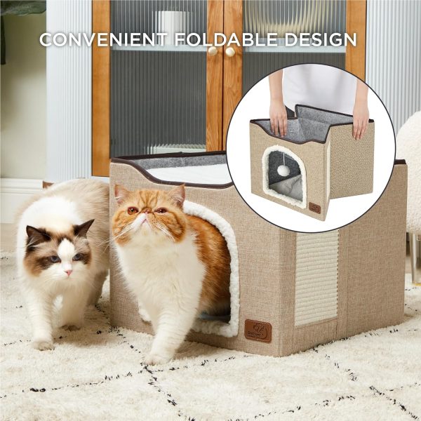 product_image_31 (3) Bedsure Cat Beds for Indoor Cats - Large Cat Cave for Pet