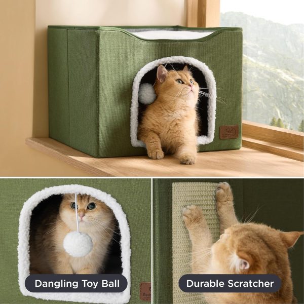 product_image_31 (4) Bedsure Cat Beds for Indoor Cats - Large Cat Cave for Pet