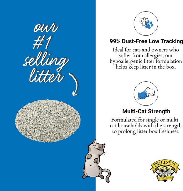 product_image_61 Dr. Elsey's Ultra UnScented Clumping Clay Cat Litter