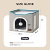 product_image_61 Bedsure Cat Beds for Indoor Cats - Large Cat Cave for Pet