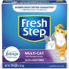 Fresh Step Advanced Odor Shield Multi Cat Clumping Litter with